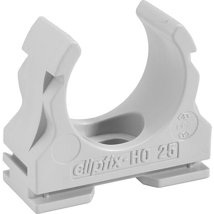 FRÄNKISCHE Kunststoff-Klemmschelle gr, f.alle Wellrohre clipfix-H0 16