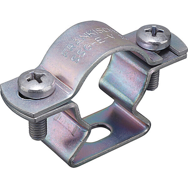 FRÄNKISCHE Stahlrohr-Abstandschelle verzinkt Zn-Ni SSG-E-V 25 vz. Zn-Ni