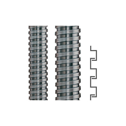 FLEXA Metallschutzschlauch Stahl,vz,VDE SPR-AS AD27