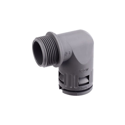 FLEXA Schnellverschraubung IP65,gewinkelt RQW1-M AD15,8/M20gr