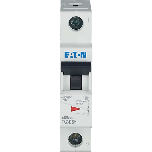 Eaton Leitungsschutzschalter C 8A, 1p FAZ-C8/1