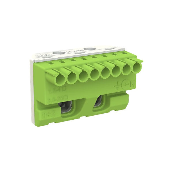 STRIEBEL & JOHN PE-Klemmenblock 8x4 +2x25qmm ZK82G
