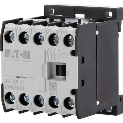 Eaton Leistungsschütz AC-3/400V:4kW 3p DC DILEM-01-G(24VDC)