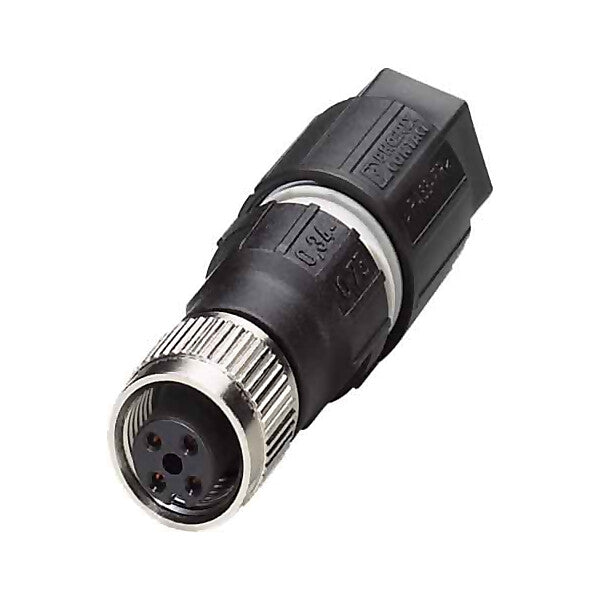 Phoenix Contact Sensor-Aktor-Stecker 4p.,M12-Buchse ger. SACCM12FS-4QO-0,75-M