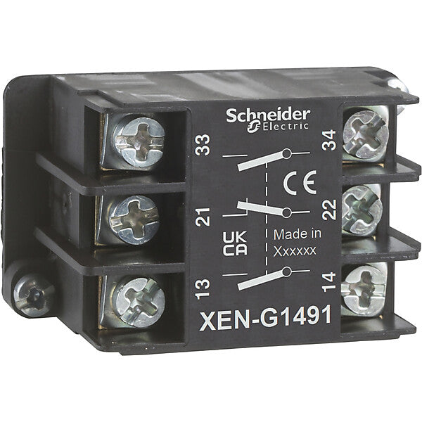 TE Sensors Hilfsschalter 2S+Ö XENG1491