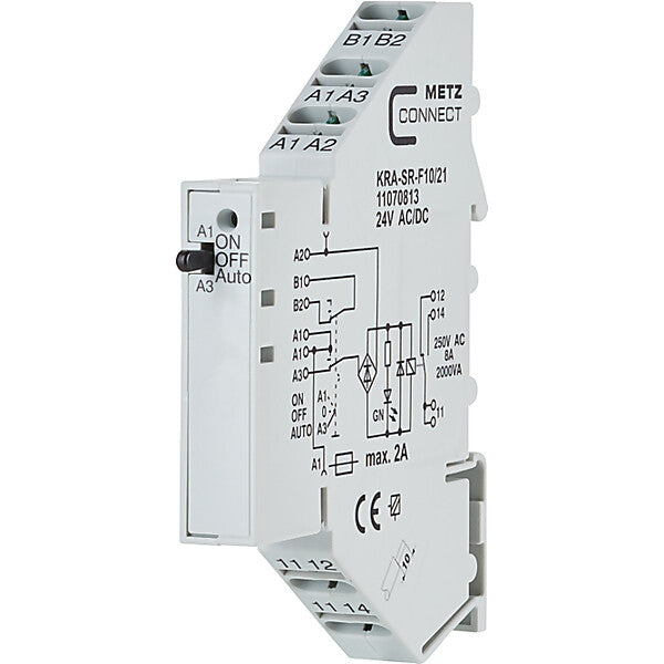 METZ CONNECT Koppelbaustein 24AC/DC KRA-SR-F10/21 1W
