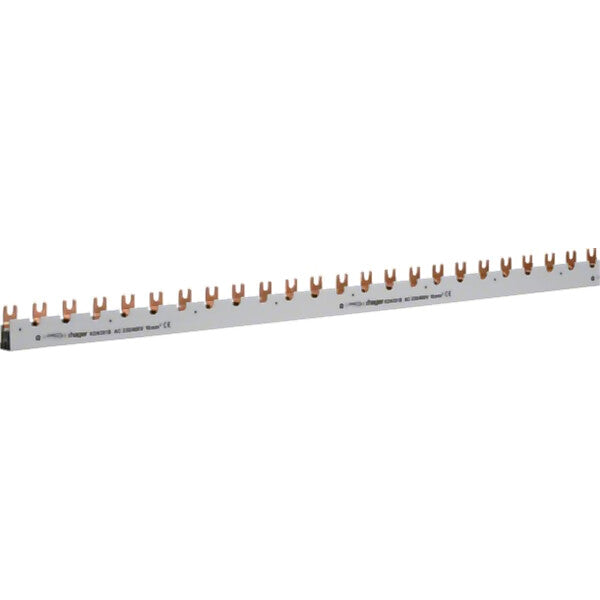 Hager Phasenschiene 3p,16qmm,80A,Gabel KDN381B