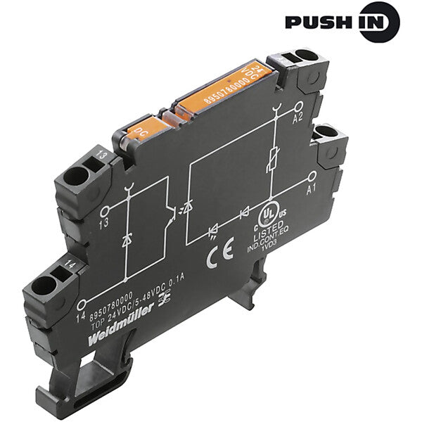 Weidmüller Solid-State-Relais 5-48VDC 500mA TOP 24VDC/48VDC 0,5A
