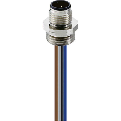 Lumberg Automation Einbaustecker M12 RSFM 4/0,5m