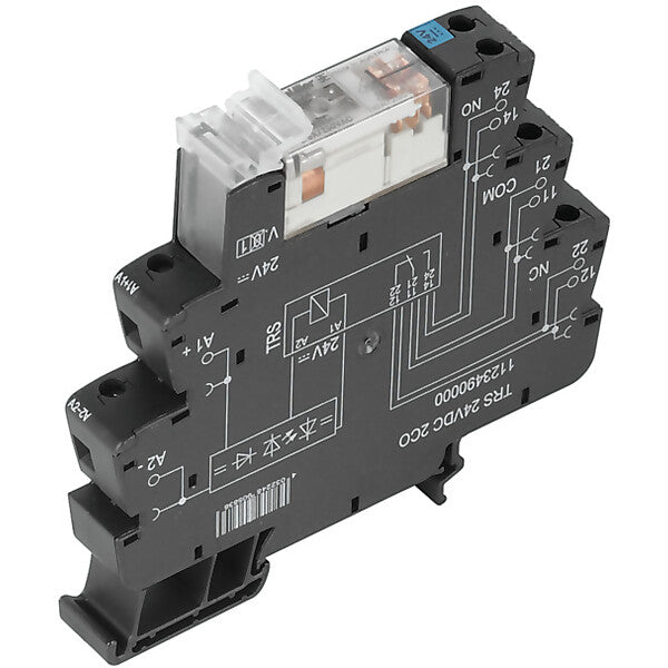 Weidmüller Schaltrelais Termseries TRS 24VDC 2CO