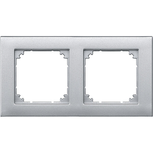 Merten Rahmen 2f.alu bündiger Einbau 488260