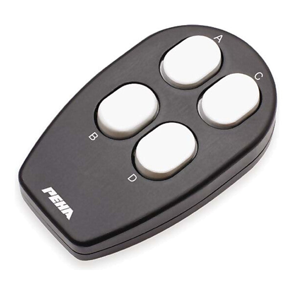 PEHA Mini-Handsender sw/gr 4 Kanal D 450 FU-HS4