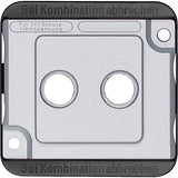 MERTEN Panzer Abdeckungen + Blindabdeckungen