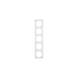 BERKER R.1 / R.3 / R.8 5-fach-Rahmen