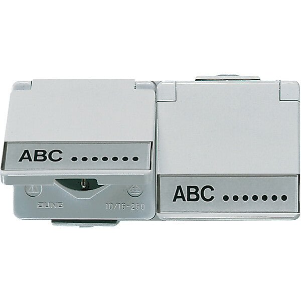 JUNG SCHUKO-Steckdose 2-fach 16A 250V 622 NAWW