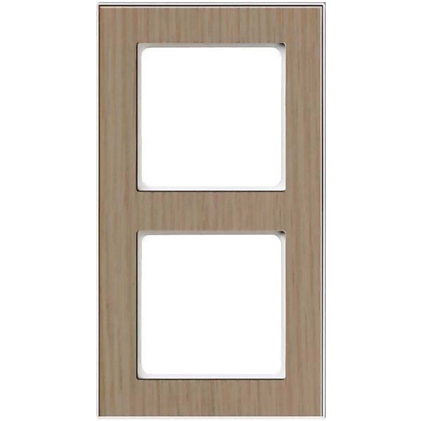 PEHA Rahmen 2-fach Holz eiche-rws D 20.672.201.022