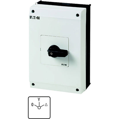 Eaton Stern-Dreieck-Schalter 3p. 63A,22KW,IP65 T5B-4-8410/I4