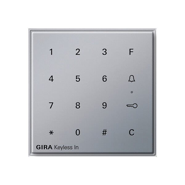 Gira Code Tastatur alu Keyless In 260565