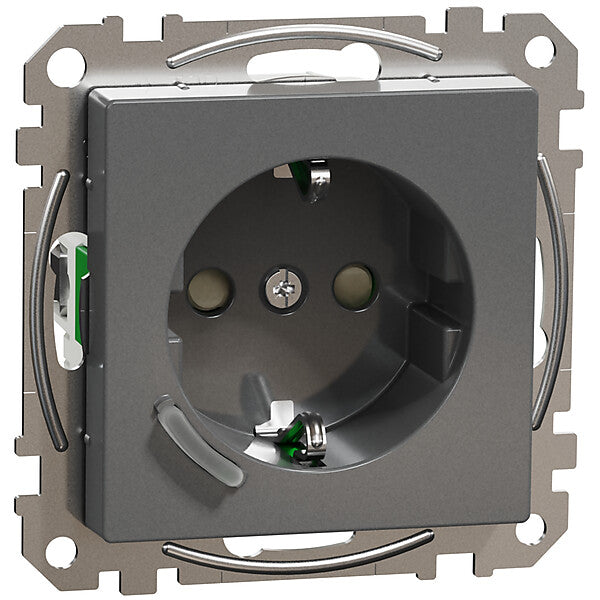 Merten Connected SCHUKO-Steckdose Anthrazit MEG2380-0414