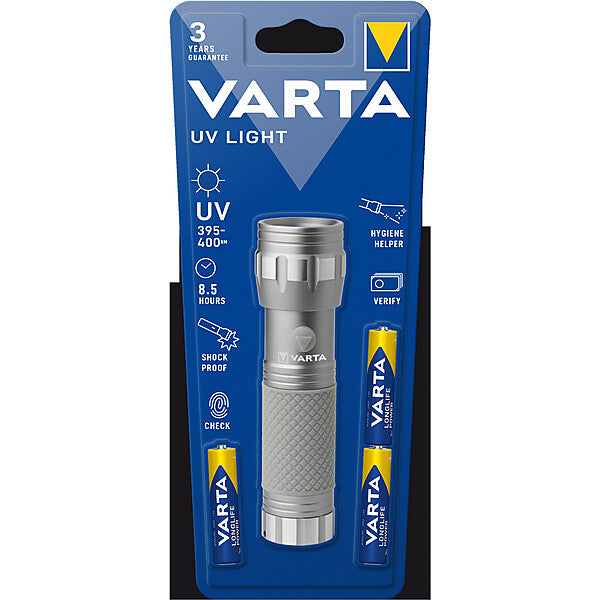 VARTA UV-Taschenlampe inkl. 3AAA Batt. UV-Light (VE1)