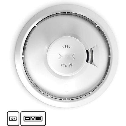 Ei Electronics Rauchwarnmelder 10J-Batt. Ferninspekt.funktion Ei6500-OMS (VE20)