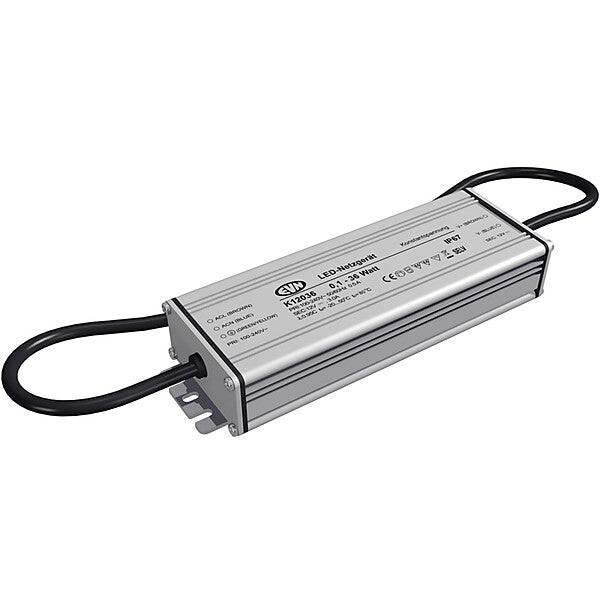 EVN-Lichttechnik LED-Netzgerät 12VDC 0-36W IP67 K 12036