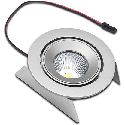 Hera LED-Einbaustrahler chrom-matt SR 68-LED 35Gr ww ch