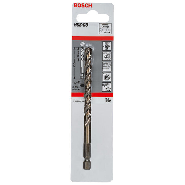 Bosch Elektrowerkzeuge Zentrierbohrer HSS-Co, 120 mm 2608584843