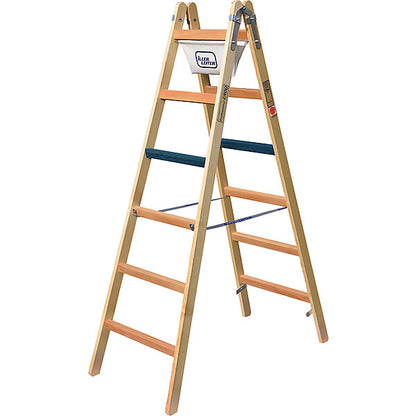 ILLER-LEITER Breitsprossenstehleiter Professional 2x12Sp. 1112-7