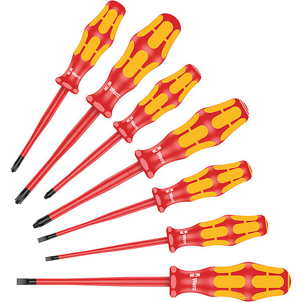 Wera VDE Schraubendrehersatz 7-teilig 160iSS/7