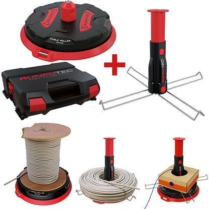 RUNPOTEC Kabelabroller-Set X-Board XB300 kpl. 10170