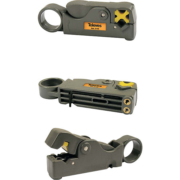 Televes Kabelabisolierwerkzeug f.Crimp/Presstechnik FCS10
