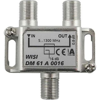 WISI Abzweiger 1f. 5-1300MHz,16dB Cl.A DM 61 A 0016