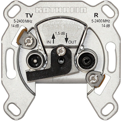 KATHREIN Breitbanddose 2fach Durchgangsdose ESD 52