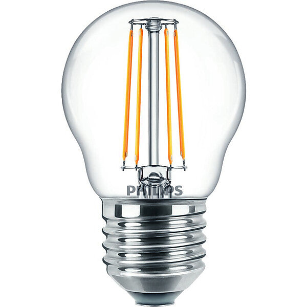 Philips LED-Tropfenlampe E27 klar Glas CorePro LED#34732800