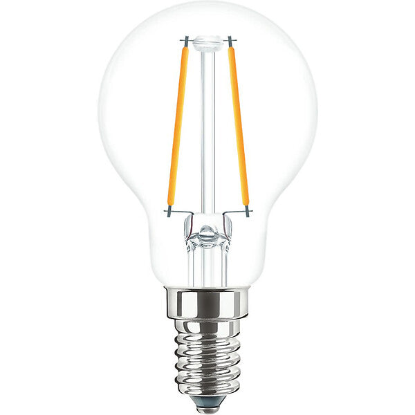 Philips LED-Tropfenlampe E14 klar Glas CorePro LED#34774800