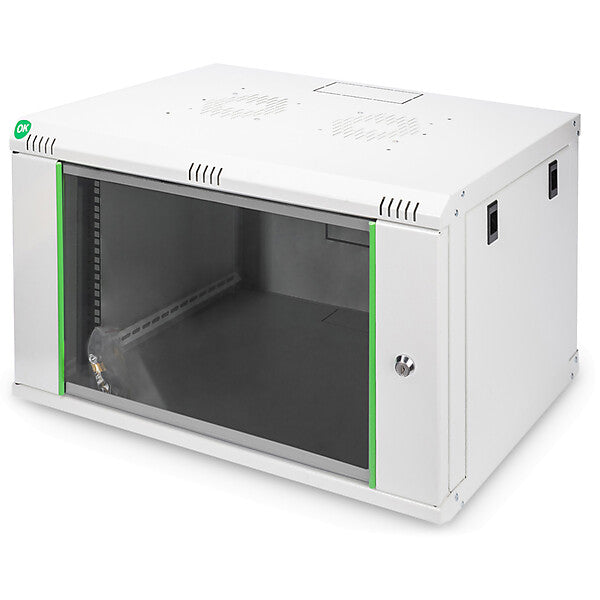 DIGITUS Soho Wandgehäuse RAL7035 402x600x450mm DN-19 07-U-EC