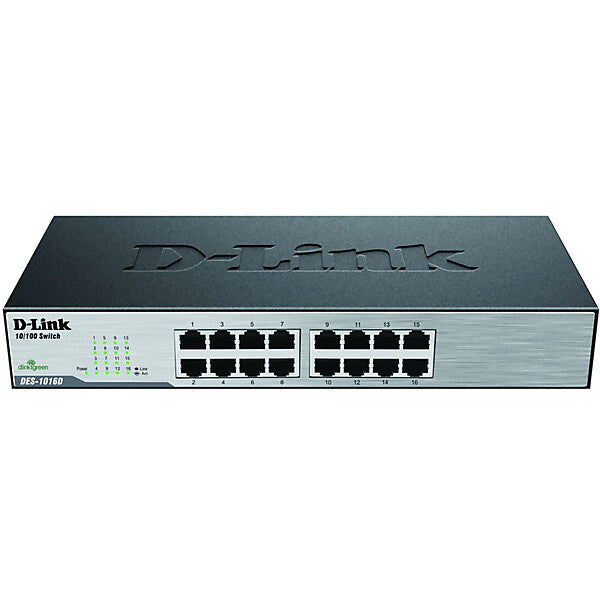 D-Link 16-Port Switch 10/100Mbit,NWay DES-1016D/E