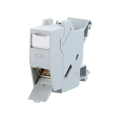 METZ CONNECT Hutschienenmodul,Kat.6 1xRJ45,inkl. Modul TN E-DATmod-REG-lgr