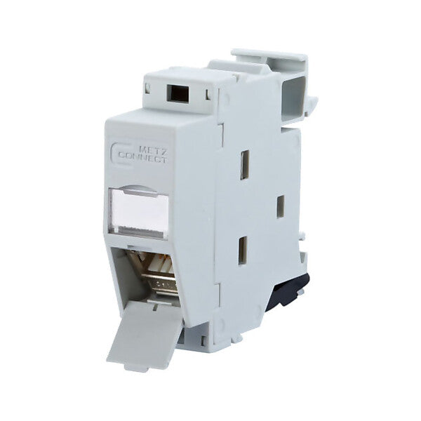 METZ CONNECT Hutschienenmodul,Kat.6A 1xRJ45,inkl. Modul TN C6Amod-REG-270
