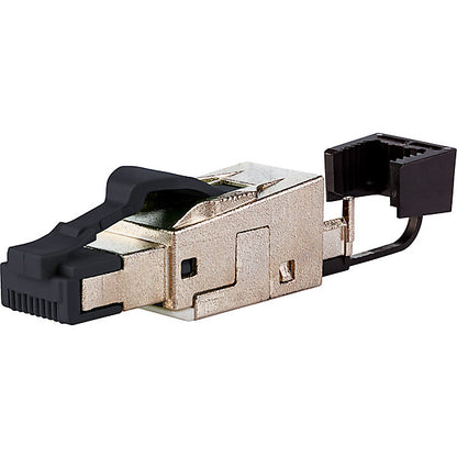 METZ CONNECT RJ45 Stecker Cat.6A Kabelzuführ.180 Grad 130E405032-E