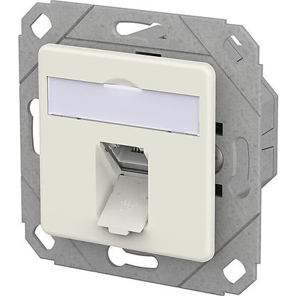 METZ CONNECT RJ45 Anschlussdose LSA++ UPk reinweiß 130E371102-I