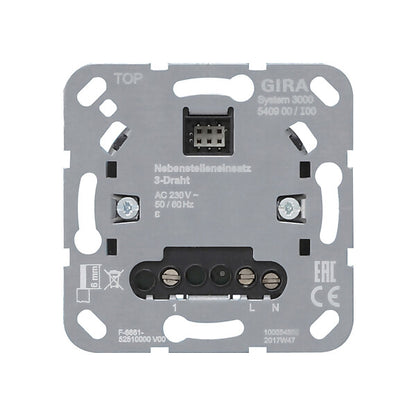 Gira Nebenstelleneinsatz 3-Draht 540900