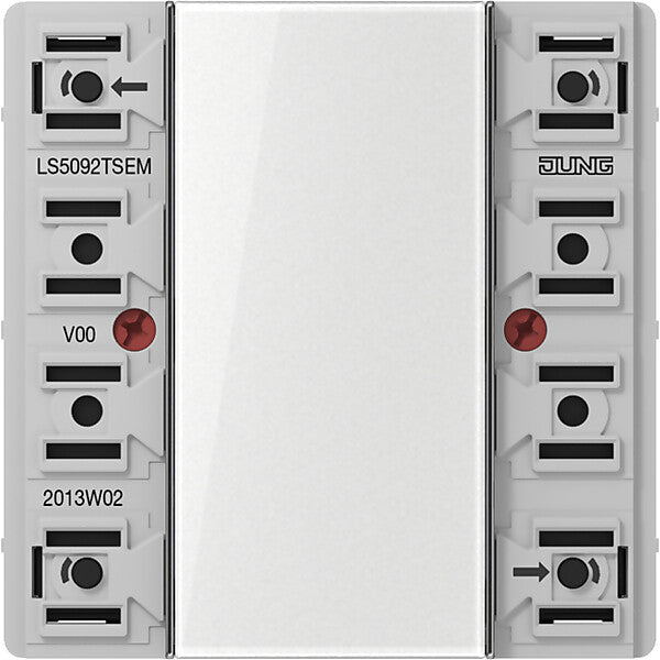 JUNG Tastsensor-Erweiter.modul Universal, 2fach LS 5092 TSEM
