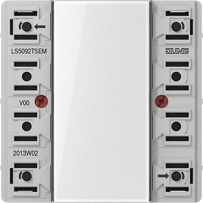 JUNG Tastsensor-Erweiter.modul Universal, 2fach LS 5092 TSEM