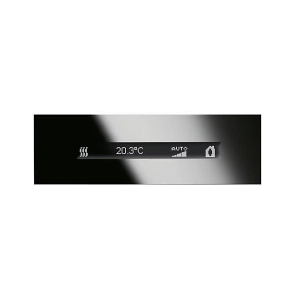 Busch-Jaeger Abschlussleiste oben Glas schwarz RTR 6351/08-825