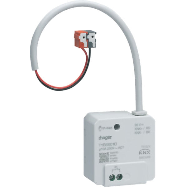 Hager Schaltaktor 1f 10A / 230V, KNX Sec TYBS601B