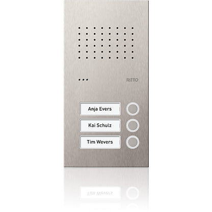 RITTO Türstation Pur Edelstahl Acero Audio, 3WE RGE1810325