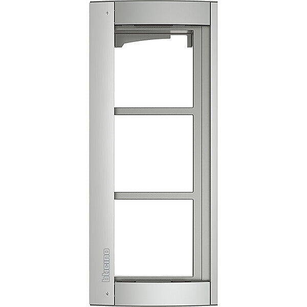 legrand Rahmen u. Modulträger Allmetal, 3 Module 350231