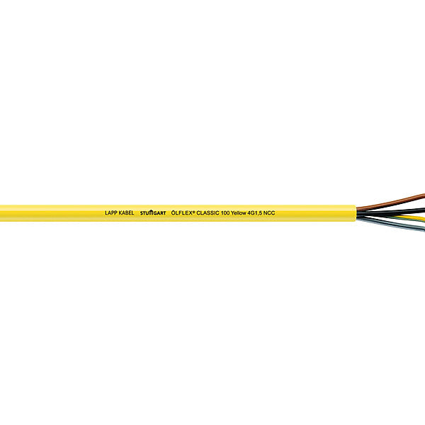 LAPP ÖLFLEX CLASSIC 100 YELLOW 3G1,5 0010400/500